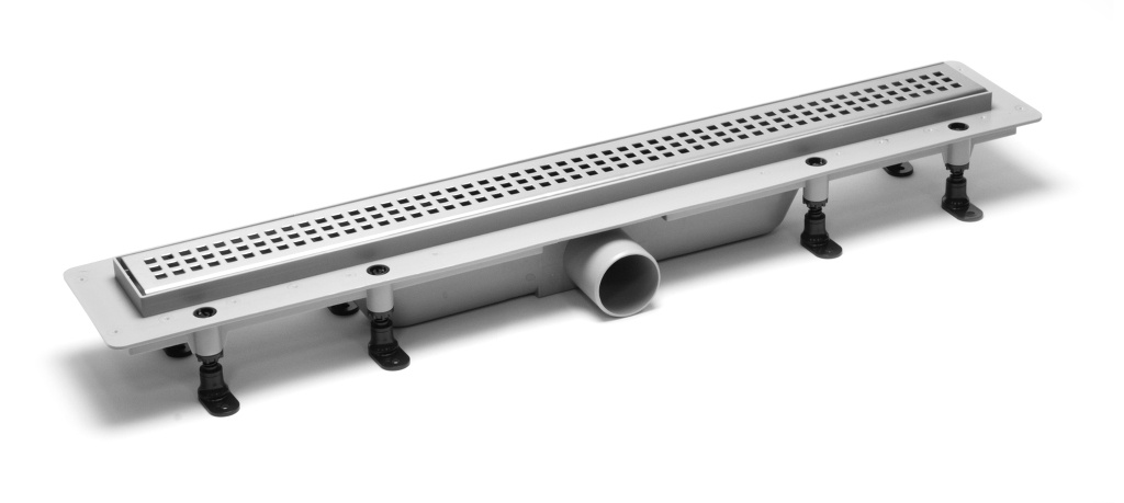 SZA1750 Душевой лоток с решеткой 75см из нержавеющей стали DESIGN1 ...