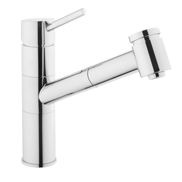 A42147EXP Harmony XL Смеситель с выдвижным изливом для кухни хром VITRA
