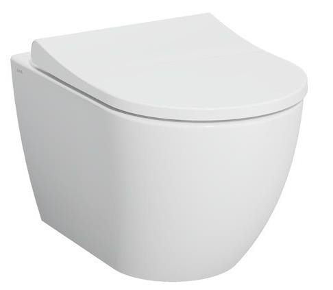 7510B003-0075 Mia Round Подвесной безободковый унитаз без сиденья