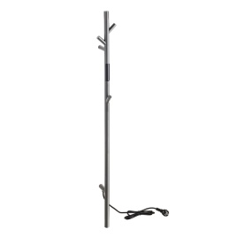 704155015 Электрический полотенцесушитель-стойка мини 30W графит BEMETA