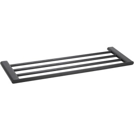 167105080 ORGANIC BLACK Полочка для полотенец черный матовый BEMETA
