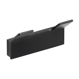 135106030 NERO Крючок двойной черный BEMETA