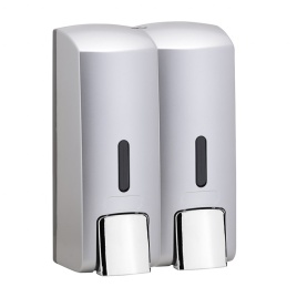 121209135 HOTEL Диспенсер для жидкого мыла серый BEMETA