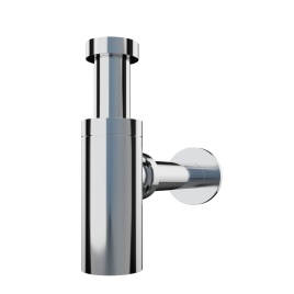 EMCP001 POSEIDON Сифон для раковины (пластик) хром PLASTBRNO