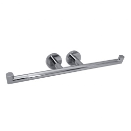 104201072 OMEGA Двойной держатель туалетной бумаги, хром BEMETA