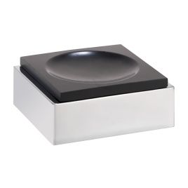 145408312 GAMMA Мыльница, черная/хром BEMETA