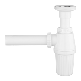 A45109 Сифон для раковины (пластиковый) белый VITRA