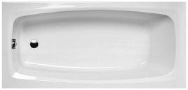 ВПР0060000100 VALENCIA Ванна прямоугольная 160х70 белая ALBA SPA