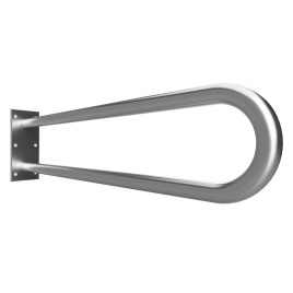 301102062 Oпopный U-oбpaзный пopучeнь сталь шлифованная BEMETA