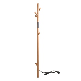 704154015 Электрический полотенцесушитель-стойка мини 30W медь матовая BEMETA