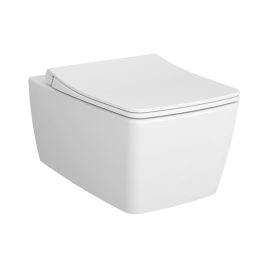 7672B003-0075 Metropole Rim-Ex безободковый подвесной унитаз без сиденья