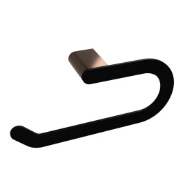 108104060 GALLA Кольцо для полотенец черный - розовое золото BEMETA