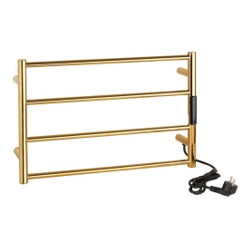 704153081 Электрический полотенцесушитель 560х370мм 63W золото BEMETA