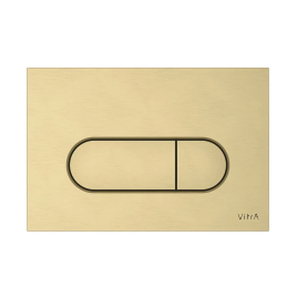 740-2225 Root Round Панель смыва шлифованное золото