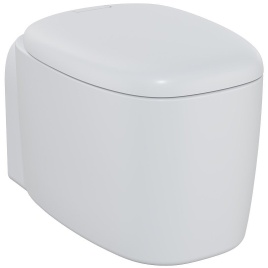 7830B401-0075 Plural Rim-Ex безободковый подвесной унитаз без сиденья белый матовый