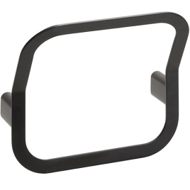 167104390 ORGANIC BLACK Кольцо для полотенец черный матовый BEMETA