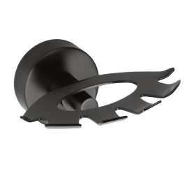 104110030 DARK Держатель зубных щеток, черный BEMETA