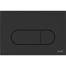 740-2211 Root Round Панель смыва матовый черный