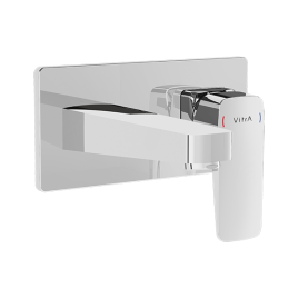 A42738EXP Root Square Внешняя часть встроенного смесителя для раковины хром VITRA