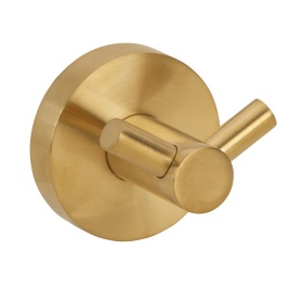 160106032 SABLO Крючок двойной золото матовое BEMETA