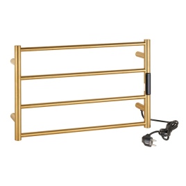 704153085 Электрический полотенцесушитель 560х370мм 63W золото матовое BEMETA