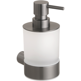173109010 GRINO Дозатор для жидкого мыла, 200 мл графит матовый BEMETA