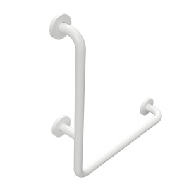 301112074 Hacтeнный пopучeнь левый 680x630 мм белый BEMETA