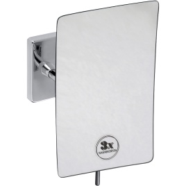 112201222 Косметическое зеркало прямоугольное хром BEMETA