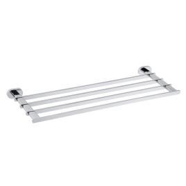 118412181 OVAL Полочка для полотенец 575 мм хром BEMETA