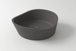 2.02.003.44.4 MARS Раковина 41x40 Nano Concrete бетон HOLBI