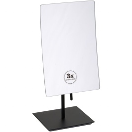 116201310 Косметическое зеркало прямоугольное настольное черный BEMETA