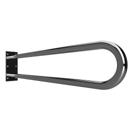 301102991 Oпopный U-oбpaзный пopучeнь сталь полированная BEMETA