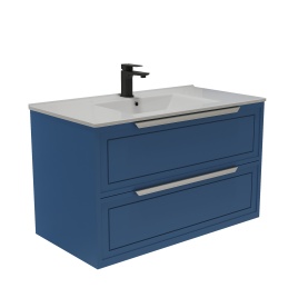 S100B Тумба под раковину/столешницу Севилья 100 Капри (RAL 5019)