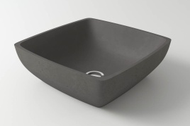 2.02.007.44.4 JUPITER Раковина 43x43 Nano Concrete бетон HOLBI