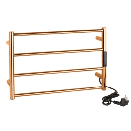 704154081 Электрический полотенцесушитель 560х370мм 63W медь BEMETA
