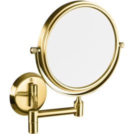 106101698 RETRO Косметическое зеркало d.133 мм золото BEMETA
