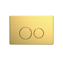 OL-R22-BG Панель смыва (металл) матовое золото OLIVEEKA