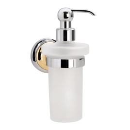 144209018 RETRO Дозатор для жидкого мыла золото/хром BEMETA