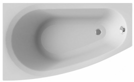 ВАС013000Л100 BALINE Ванна асимметричная левая 150х90 белая ALBA SPA