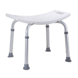 353125043 Стул для душа белый BEMETA