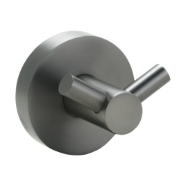 156106032 GRAPHIT Крючок двойной графит матовый BEMETA