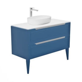 S100B-KPW Тумба со столешницей Севилья 100 Капри (RAL 5019)