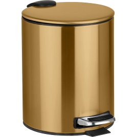 160315010 SABLO Ведро с лифтом 5 л золото матовое BEMETA