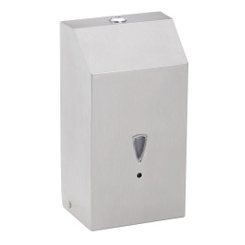 105109345 HOTEL Автоматический диспенсер жидкого мыла/пены сталь шлифованная BEMETA