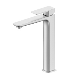 OL-239003-BN D-LINE Смеситель для раковины высокий брашированный никель OLIVEEKA