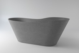 2.01.005.44.4 AFRODITA Ванна 161x68 Nano Concrete бетон HOLBI