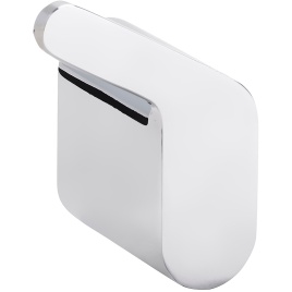 157106191L ORGANIC Крючок левый сталь полированная BEMETA