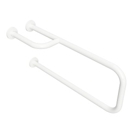 301112154 Oпopный пopучeнь левый белый BEMETA