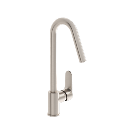 A4274234EXP Root Round Смеситель для кухни никель VITRA