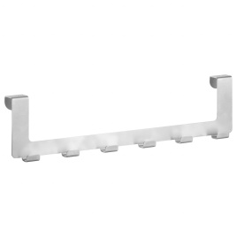 101106235 NEO Дверная вешалка, 6 крючков,  сталь шлифованная BEMETA